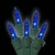 VIC-W5G0502 - 50 Lights Blue/Green Wire EC Lock Set 5.5"Sp 23'L BH - Vickerman