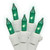 VIC-W5W1004 - 100 Lights Green/Warm White EC Lock Set 5.5"Sp 46'L - Vickerman