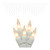 VIC-W6W4325 - 100 Lights White/Warm White Icicle EC Set 9'L - Vickerman