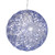 VIC-X106605 - 30 Lights x 6" LED Cool White Crys Ball Outdoor - Vickerman