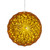 VIC-X106607 - 30 Lights X6" LED Yellow Crystal Ball Outdoor - Vickerman
