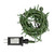 VIC-X17G242 - 144 Lights LED Blue Cluster Set Green Wire E-C 24'L - Vickerman