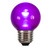VIC-X17G5006 - G50 Purple TUBE LED E26 BULB, 10-Pack - Vickerman