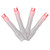 VIC-X17W243 - 144 Lights LED Red Cluster Set Warm White E-C 24'L - Vickerman