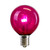 VIC-XG50T19 - G50 LED Pink Transparent Bulb E17 Nickel Base - Vickerman