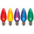 VIC-XLED5S90 - C9 Multi Ceramic LED Bulbs 5 Pack - Vickerman