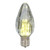 VIC-XLEDF19-25 - F15 Pure White Plastic LED Flame, 25-Pack - Vickerman