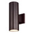 LED Outdoor Wall Light, 16 Watt, 1000 Lumens, 3000 Kelvin, Oil Rubbed Bronze, 12.0" x 4.5" x 6.8", , 3-4046D-30 | Sunpark Electronics for 72.8 at Lightingandsupplies.com