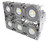 629w LED Flood Light, 1500W Equal, 62260 lumens, 5000 Kelvin, 347-480v, 85 CRI, 99 lm/w, 5yr Warranty, MM630HWW50PDG | Maxlite for 2634 at Lightingandsupplies.com