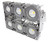 625w LED Flood Light, 1500W MH Equal, 61800 lumens, 5000 Kelvin, 347-480v, 85 CRI, 98 lm/w, 5yr Warranty, MM630HNN50PDG | Maxlite for 2634 at Lightingandsupplies.com
