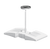 LED Pendant 2X26W Warm LED White, 3000K (Warm), 100000 Hour Life, PLED2X26YW | RAB for 1022.54 at Lightingandsupplies.com