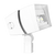 Future Flood 180W 5Hx5V 5K LED 480V Dim Pct Sf Wh