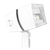 Future Flood 230W 4Hx4V 4K LED 480V Dim Surge Sf Wh