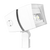 Future Flood 230W 5Hx5V 3K LED 120-277V Dim Pct Sf Wh