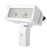 Future Flood 39W 4X4 480V Pcs Warm LED Slipfitter On Wh