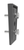 RAB Lighting WEDGERW-RG Wedge 5 Deg Roadway Rwled 78W With Gasket and Hardware Gray, WEDGERW-RG or RAB
