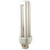 EiKO QT13/27-4P 13W Quad-Tube 2700K G24Q-1 4 Pin Base Fluorescent, QT13/27-4P or EiKO