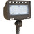 EiKO FLJ-3C-30K-K-U LED Floodlight Mini 30W-3200Lm, 3000K, Bronze, 120-277Vac, Knuckle Mount, FLJ-3C-30K-K-U or EiKO