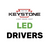 Keystone Tech KTLD-24-1-12V-AK1 LED Driver, Speed Dial, 24W Max, 12V Output, 120, KTLD-24-1-12V-AK1 or Keystone