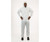 Hydrofarm EG73020 International Enviroguard White SMS Coverall with Hood, Size Medium, case of 25 EG73020 or International Enviroguard