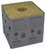 Hydrofarm RW241001 Hugo Gro-Block, 6 x 6 x 5.8, with hole 40/40, case of 64 RW241001 or Grodan