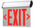 Big Beam Emergency Lighting ELITE1RAL Adjustable EDGE-LIT EXIT SIGNS Commodity Specification Grade, Swivel Adjustable ELITE1RAL Adjustable, Single Face, Battery Backup, Red Letters, Aluminim Housing, Surface Mount or ELITE1RAL or BIGBEAM