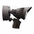 SL-20W-50K-BZ-P - LED SECURITY LIGHTS with PIR sensor Die-cast aluminum with powder coat finish - Westgate