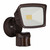 LED SECURITY LIGHTS with PIR sensor  Die-cast aluminum with powder coat finish   | SL-28W-30K-BZ-P | Options Available:  | Westgate