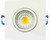 3" SQUARE ADJUSTABLE RECESSED LIGHT, 120V, 8W, 550LM, 5000K, CRI90, DIMMABLE Die-cast Aluminum  -   | SDL3S-ADJ-50K-WH | Options Available:  | Westgate