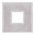 Westgate IGL-3W-TRM-SS-SQSQ Square Stainless Steel Trim With Square Hole, Brushed | Westgate at lightingandsupplies.com