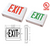 LED EXIT SIGN WITH REMOTE CApability   -   | XT-RCGW-EM | Options Available:  | Westgate