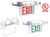 recessed edgelit LED EXIT SIGN   -   | XTR-2GMW-EM | Options Available:  | Westgate