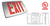 THIN DIECAST LED EXIT SIGN   -   | XD-TH-2RWWEM | Options Available:  | Westgate