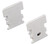American Lighting PE-PAVER-END PE PAVER END SO END CAP FOR PAVER EXTRUSION, WHITE PLASTIC or 714176012094 or Use for sidewalks, driveways,bike lanes, upscale parking lots and outdoor malls, Can be used in flooring and in grade applications where heay loads may be applied up to 2 t