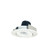 4" Iolite Round Surface Gimbal Adjustable Trim, 1000lm, 3500K, Matte Powder White | NIO-4RG35XMPW/10 | Product Line: LE46 | Nora