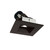 4" Iolite Square/Square Reflector Adjustable Trim, 1000lm, 3000K, Bronze | NIO-4SDSQ30XBZ/10 | Product Line: LE46 | Nora