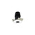 1" Iolite Round Pinhole Non-Adjustable Trim, 800lm, 2700K, Black/MPW | NIOB-1RPH27XBMPW | Product Line: LE46 | Nora