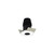 1" Iolite Round Pinhole Non-Adjustable Trim, 800lm, 3000K, Black | NIOB-1RPH30XBB | Product Line: LE46 | Nora