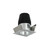 1" Iolite Square/Round Reflector Non-Adjustable Trim, 800lm, 3000K, Natural Metal | NIOB-1SNG30XNN | Product Line: LE46 | Nora