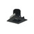 2" Iolite Square/Square Reflector Non-Adjustable Trim, 800lm, Comfort Dim, Black | NIOB-2SNDSQCDXBB | Product Line: LE46 | Nora