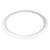 Nora Lighting NOX-56OR-W 5/6 Onyx Round Oversize Ring, White or NOX-56OR-W or Product Line LE49 or Nora