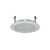 4" Albalite Lens w/ Metal Trim, White | NS-22W | Product Line: 124 | Nora