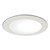 Nora Lighting NS-22W 4 Albalite Lens w/ Metal Trim, White or NS-22W or Product Line 124 or Nora