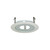 4" Frosted Flat Lens w/ Clear Center & Metal Trim, Bronze | NS-27BZ | Product Line: 124 | Nora