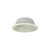6" Stepped Baffle w/ Regular & Oversize Plastic Rings, White | NTM-41/2R | Product Line: 126 | Nora