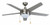 RP LightingFans 1005WW-E26-L Mirage White Ceiling Fan 50 inch Sweep - 1005WW-E26-L