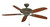RP LightingFans 1056OB Mediterranean Bronze Ceiling Fan 52 inch Sweep - 1056OB