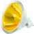Sunlite 66110-SU 12V 50W GU5.3 Base MR16 Mini Reflector Bulb, Yellow