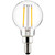 Sunlite 80757-SU G16.5/LED/FS/2.5W/E12/CL/30K 2.5 Watt Globe