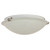 Sunlite 15.75" Energy Saving Decorative Bracket Style Fixture, White Finish, Alabaster Glass